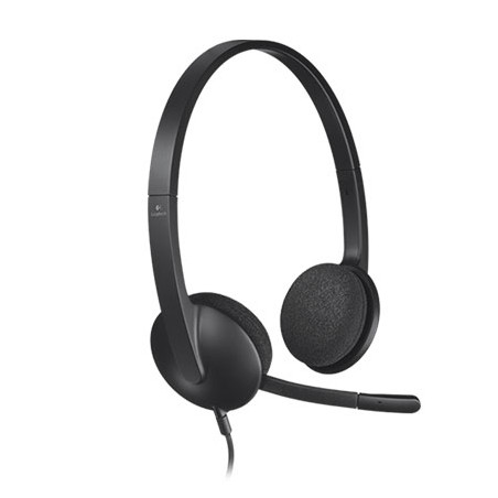 Slušalice sa mikrofonom, Logitech H340, USB, Noise-canceling Rotating microphone, 981-000475/509