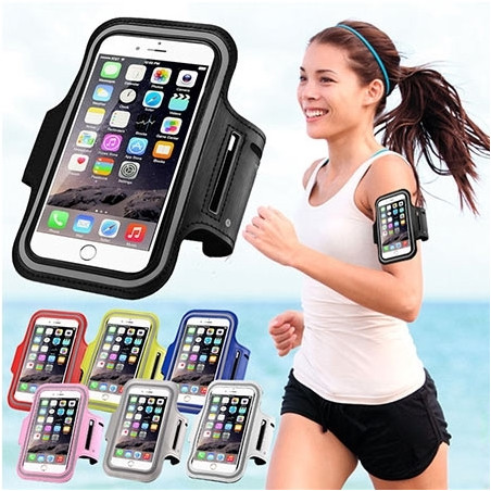 Sportska futrola za mobitel ESPERANZA ARMBAND, velicina L, 68,5 x 130mm, touch sensitive EMA122K-L