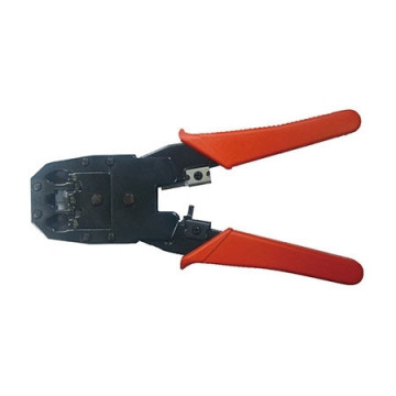 Kliješta GEMBIRD, BS + carbon steel, crimp/cutt/strip wire, RJ45, RJ12, RJ11, T-WC-04