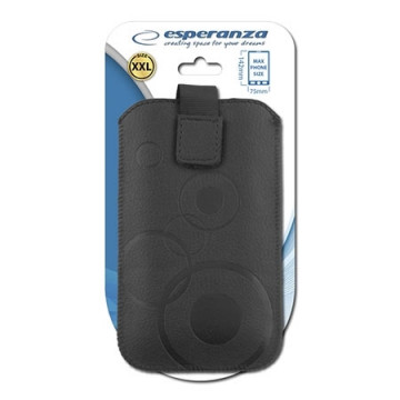 Futrola za mobitel ESPERANZA, velicina M, 122 x 74mm, EMA101K-M