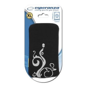 Futrola za mobitel ESPERANZA, velicina M, 122 x 74mm, EMA106KW-M