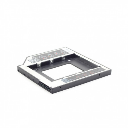 SSD HDD Caddy mobile za notebook univerzalni 12mm 2,5″ SSD/HDD, GEMBIRD, MF-95-02