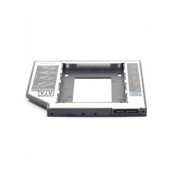 SSD HDD Caddy mobile za notebook univerzalni 12mm 2,5″ SSD/HDD, GEMBIRD, MF-95-02