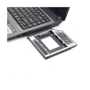 SSD HDD Caddy mobile za notebook univerzalni 12mm 2,5″ SSD/HDD, GEMBIRD, MF-95-02