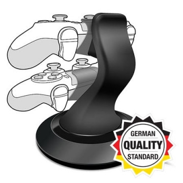 SPEEDLINK TWINDOCK punjač za dva PS4 game pad-a, black, SL-4511-BK