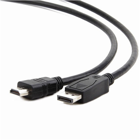 DisplayPort na HDMI kabal GEMBIRD, CC-DP-HDMI-6, 1,8m, DP male to HDMI type A male