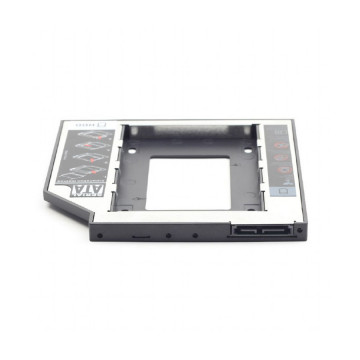 SSD HDD Caddy mobile za notebook univerzalni 9,5mm, 2,5″ SSD/HDD, GEMBIRD, MF-95-01