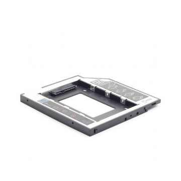 SSD HDD Caddy mobile za notebook univerzalni 9,5mm, 2,5″ SSD/HDD, GEMBIRD, MF-95-01