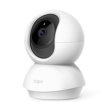TP-LINK TAPO-C210 Home Security Wi-Fi Camera 3MP (2304×1296),2.4 GHz, Horizontal 360 , Pan,Tilt, Motion Detection,Notifications,