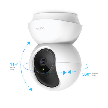 TP-LINK TAPO-C200 Home Security WiFi Camera,Day/Night view,1080p Full HD,Micro SD card-Up to 128GB,H.264 Video