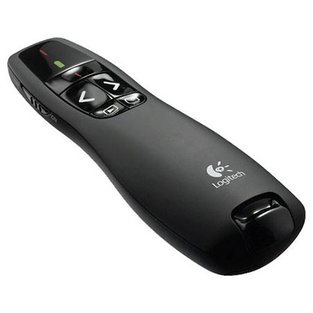 Prezenter LOGITECH R400, wireless 2.4 GHz, domet 15 metara, 910-001357, 910-001356