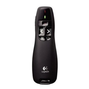 Prezenter LOGITECH R400, wireless 2.4 GHz, domet 15 metara, 910-001357, 910-001356
