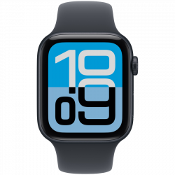 Apple Watch SE 3 GPS 44mm Midnight Aluminium Case with Midnight Sport Band - M/L,Model A3325