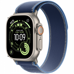 Apple Watch Ultra 3 Cellular 49mm pametni sat, titanij, plava Trail Loop narukvica M/L