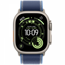 Apple Watch Ultra 3 Cellular 49mm pametni sat, titanij, plava Trail Loop narukvica M/L