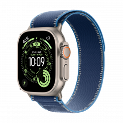 Apple Watch Ultra 3 Cellular 49mm pametni sat, titanij, plava Trail Loop narukvica M/L