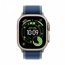 Apple Watch Ultra 3 Cellular 49mm pametni sat, titanij, plava Trail Loop narukvica M/L