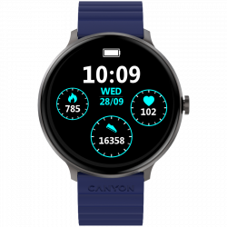 CANYON Jacky SW-69 pametni sat, plavo-žuti, 1.30" ekran, Bluetooth 5.1