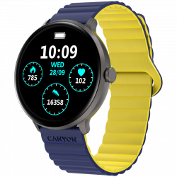 CANYON Jacky SW-69 pametni sat, plavo-žuti, 1.30" ekran, Bluetooth 5.1