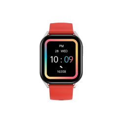 CANYON Chatter SW-58 pametni sat sa BT pozivima, 1.80" IPS ekran, srebrno-crveni