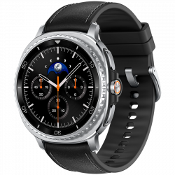 Samsung Galaxy Watch8 Classic 46mm pametni sat, crni, AMOLED, Wear OS