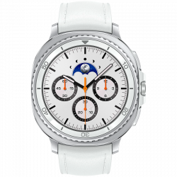 Samsung Galaxy Watch8 Classic 46mm BT pametni sat, bijeli, AMOLED, Wear OS, 64 GB