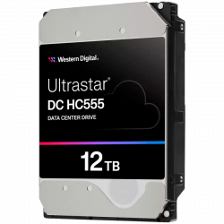 WESTERN DIGITAL WD Ultrastar DC HC555 12TB HDD server, 3.5", 7200 RPM, SATA, 512MB cache
