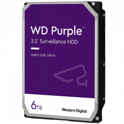 WESTERN DIGITAL WD Purple 6TB HDD tvrdi disk za video nadzor, 3.5", 256MB cache, SATA 6Gbps