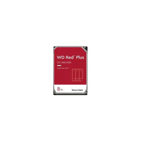 WESTERN DIGITAL WD Red Plus 8TB NAS hard disk 3.5" SATA, 256MB cache, 5640 RPM