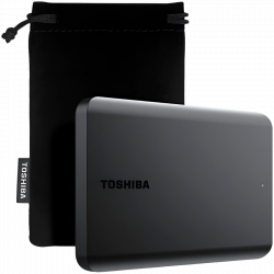 Toshiba Canvio Basics 2TB eksterni hard disk 2.5" USB 3.2 Gen 1, crni