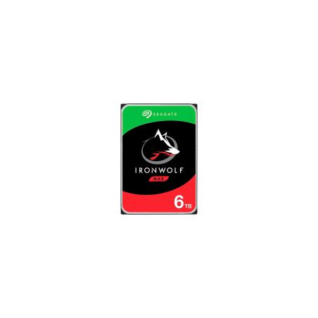 Seagate IronWolf 6TB HDD NAS hard disk 3.5" 5400rpm SATA 6Gb/s