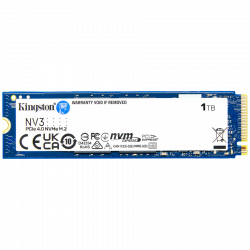 Kingston NV3 1TB SSD M.2 2280 PCIe 4.0 NVMe, čitanje do 6000MB/s