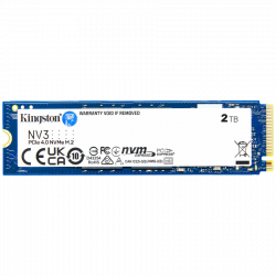 Kingston NV3 2TB M.2 2280 PCIe 4.0 NVMe SSD, čitanje 6000MB/s