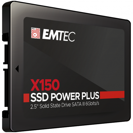 Emtec SSD 2.5 SATA X150 480GB interni SSD disk, 3D NAND, čitanje do 450 MB/s