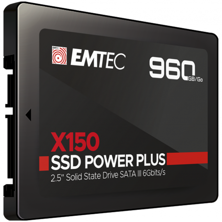 Emtec X150 Power Plus 960GB 2.5" SATA III SSD disk, 520 MB/s čitanje