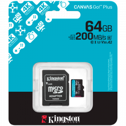 Kingston 64GB microSDXC kartica sa adapterom | Giga Informatika