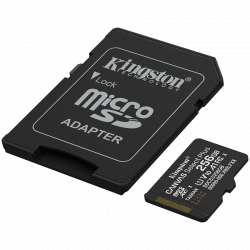 Kingston 256GB microSDXC kartica 150MB/s A1 | Giga Informatika