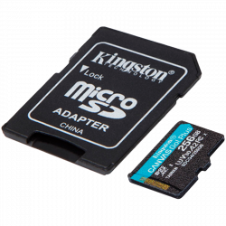 Kingston 256GB microSDXC kartica 200MB/s A2 U3 V30 | Giga Informatika
