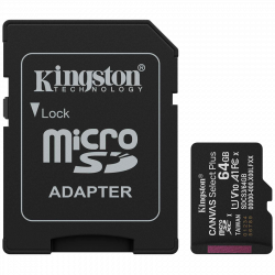 Kingston 64GB microSDXC kartica 100MB/s A1 | Giga Informatika