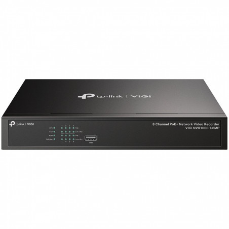 TP-Link VIGI NVR1008H-8MP 8-kanalni PoE mrežni video snimač, do 8MP, 80 Mbps