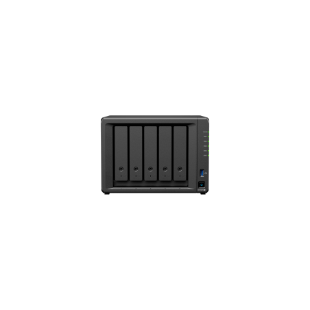 Synology DiskStation DS1525+ Tower, 5-Bays 3.5'' SATA HDD/SSD, 2 x M.2 2280 NVMe SSD slot, CPU AMD Ryzen V1500B 4-core 2.2