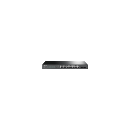 TP-Link SG2428P Omada 28-Port Gigabit Smart Switch with 24-Port PoE+, 24× Gigabit 802.3af/at PoE+ ports and 4× Gigabit SFP