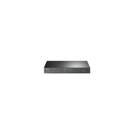 TP-Link TL-SG1210MPE 10-Port Gigabit Easy Smart Switch with 8-Port PoE+, 8× Gigabit PoE+ Ports, 2x Gigabit Non-PoE Ports, 1×