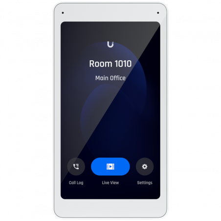 Ubiquiti UA-Intercom-Viewer Display that pairs with the Access Intercom for visitor screening and remote access control, to