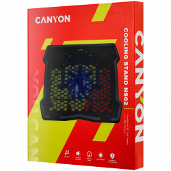 Hladnjak za laptop Canyon NS02 sa USB hubom | Giga Informatika