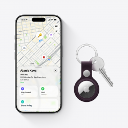 Apple AirTag A2937 lokator za stvari, Bluetooth | Giga Informatika