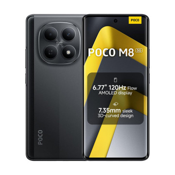 Poco M8 5G 8/512GB - Black (EU) | Giga Informatika