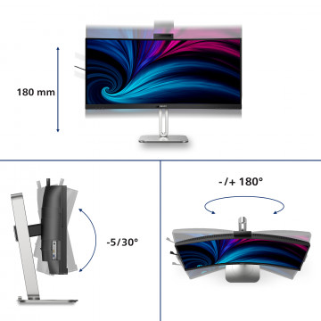 Philips 34B2U6603CH monitor 34" zakrivljeni, 3440x1440 WQHD, 120Hz