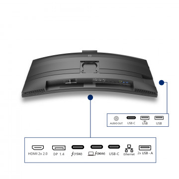 Philips 34B2U6603CH monitor 34" zakrivljeni, 3440x1440 WQHD, 120Hz