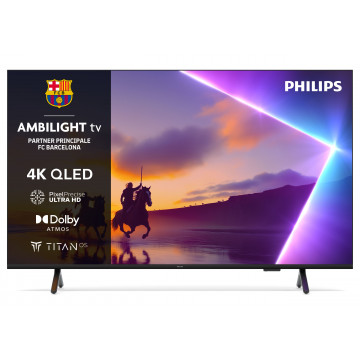 Philips TV QLED 55PUS8510/12, AMBILIGHT 4K QLED UHD TV, 139 cm (55''), Titan OS Pametna platforma, P5 Image processor, Dolby